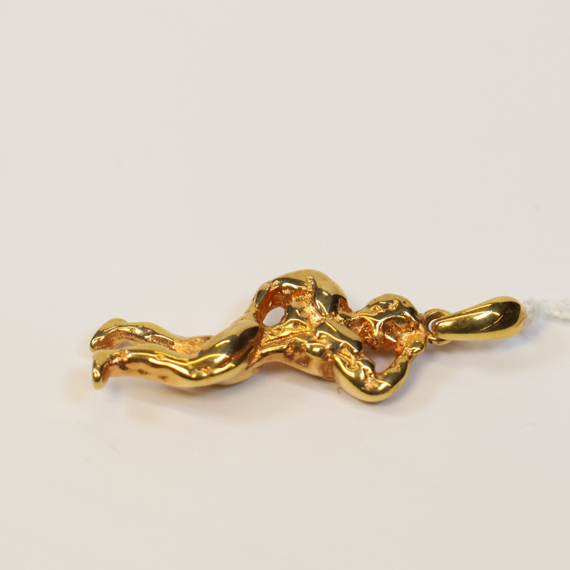 Plaqué bodybuilder hangertje