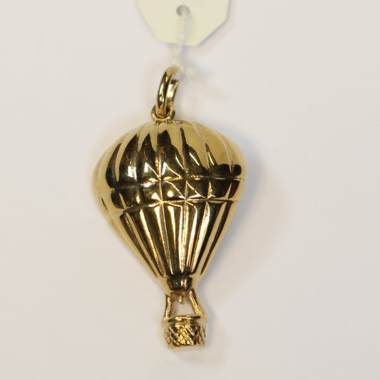 Plaqué luchtballon hangertje