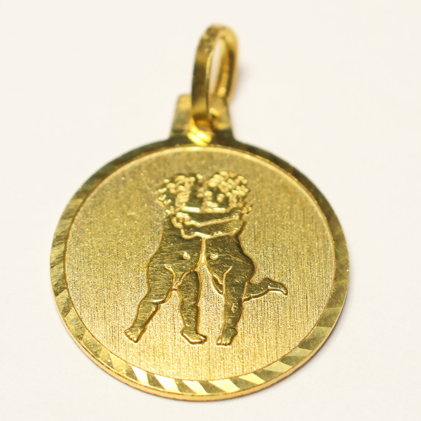 Tresor plaqué sterrenbeeld ronde hanger tweeling