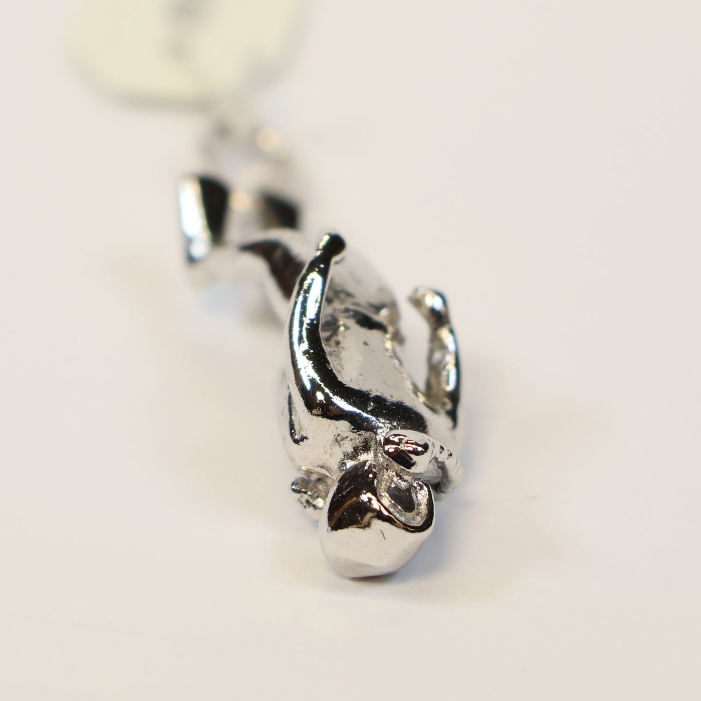 Zilveren duiker hangertje