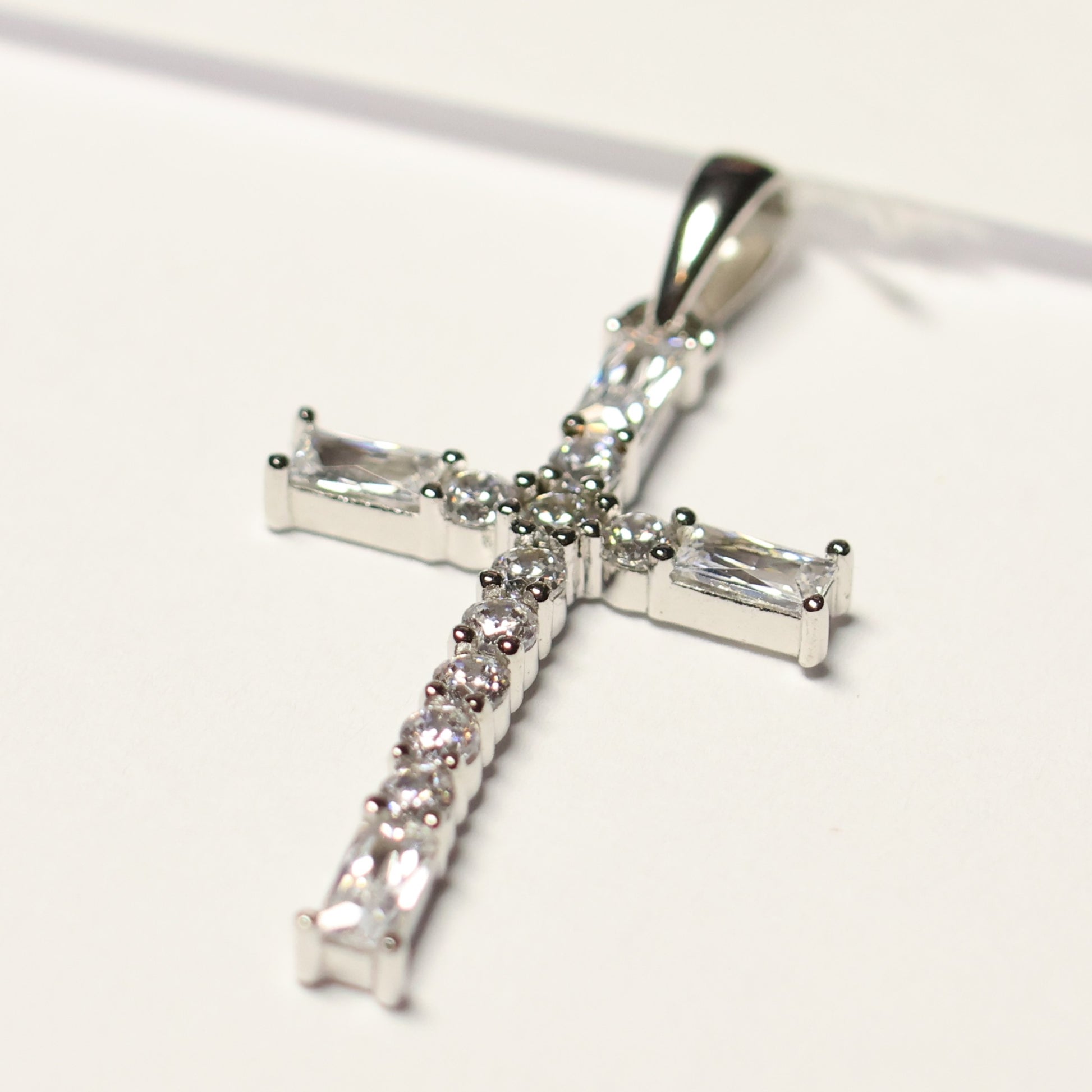 My imenso ODM zilveren kruis zirconia 915399