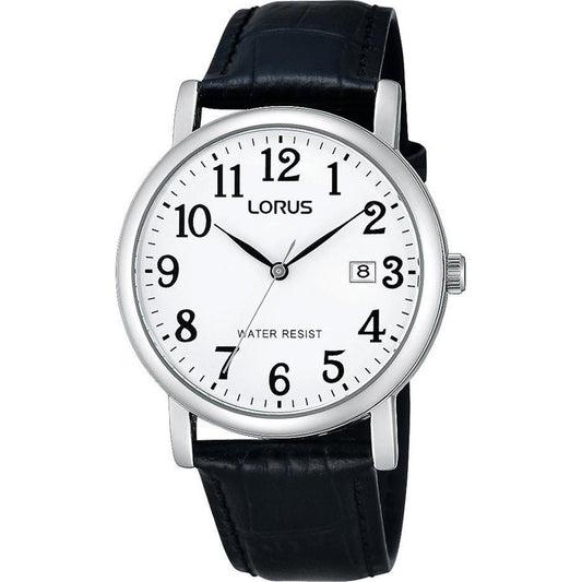 Lorus RG835CX5 herenhorloge dresswatch zwarte leren band
