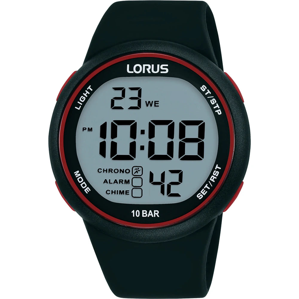 Lorus horloge digitaal R2345QX9 zwart