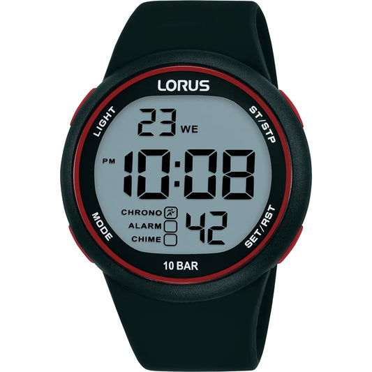 Lorus horloge digitaal R2345QX9 zwart