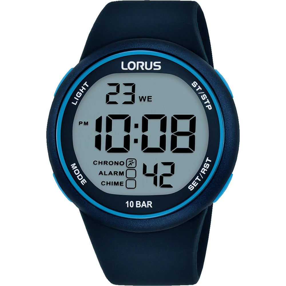 Lorus horloge digitaal R2345QX9 blauw