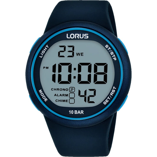 Lorus horloge digitaal R2345QX9 blauw