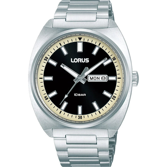 Lorus RH311BX9 herenhorloge retro sport dag-datum
