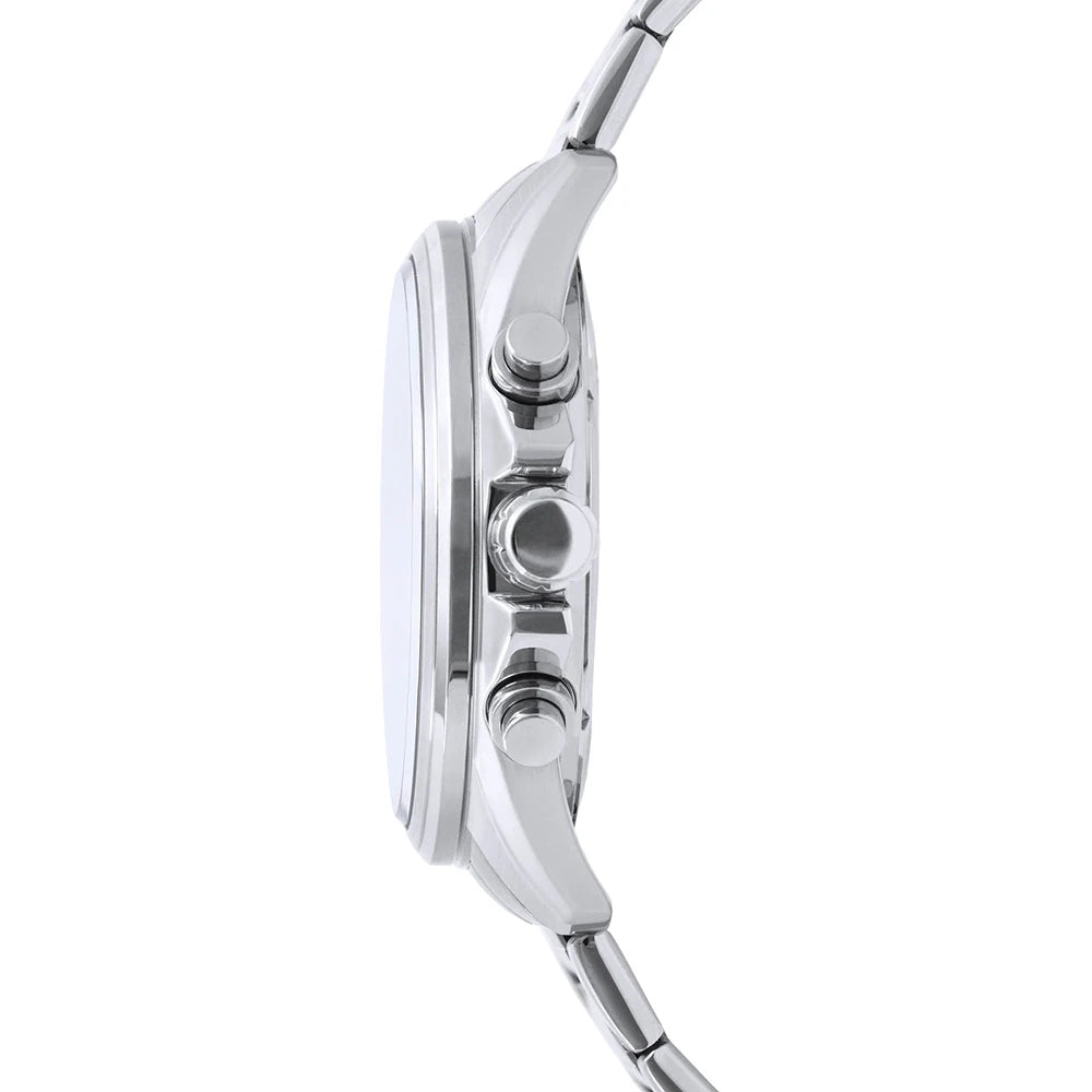 Lorus RT319LX-9 herenhorloge roestvrijstalen chronograaf datum