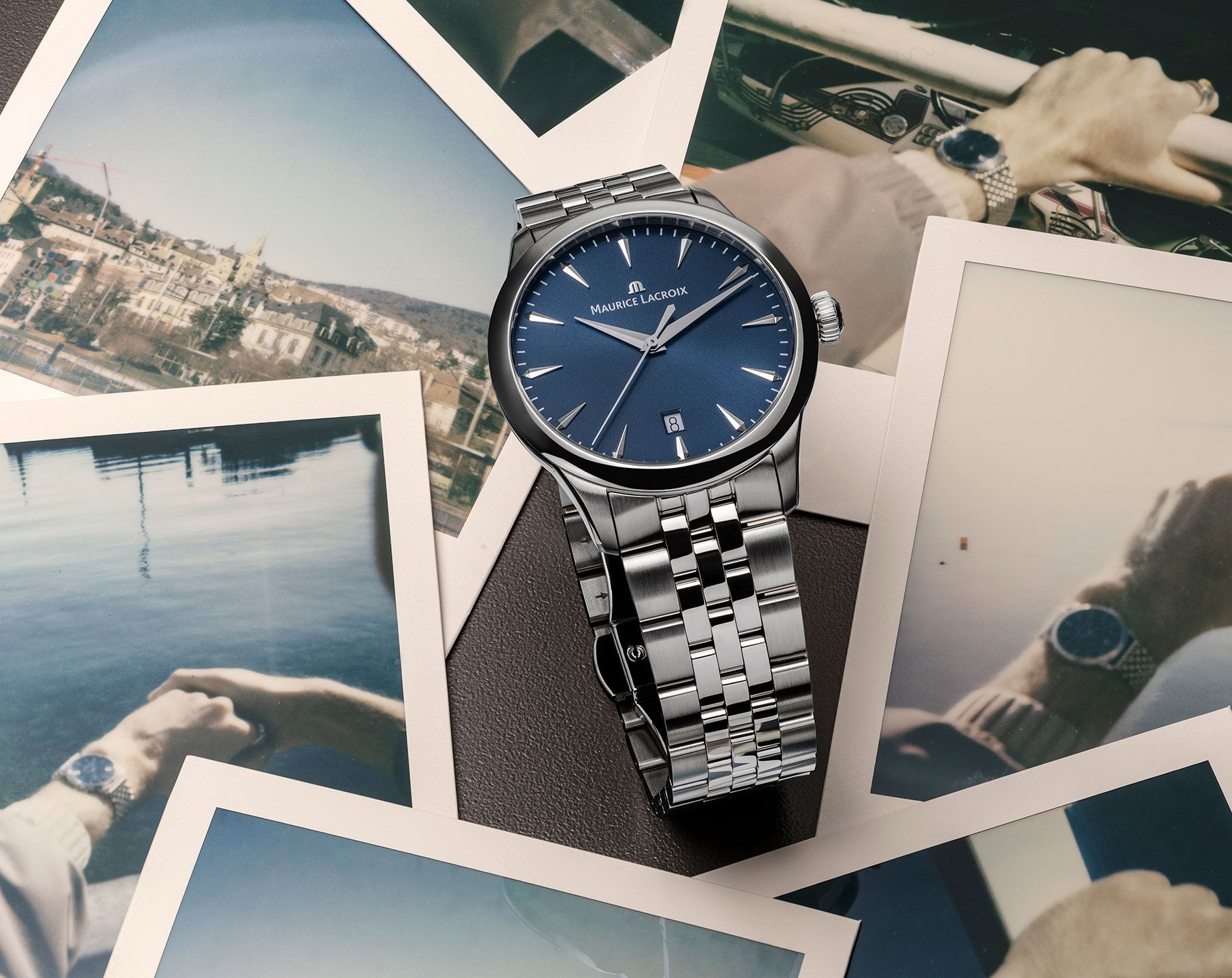 Maurice Lacroix 1975 Quartz Date 39mm 751007-SS002-430-1