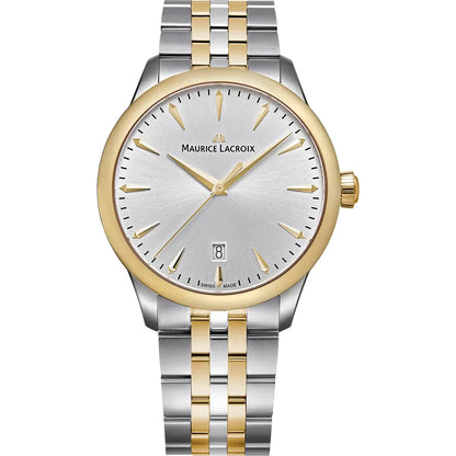 Maurice Lacroix 1975 Quartz Date 39mm 751007-PVY12-130-1 bicolor stalen band