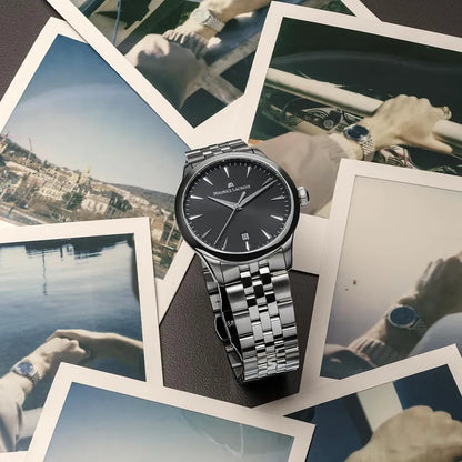 Maurice Lacroix 1975 Quartz Date 39mm 751007-SS002-330-1