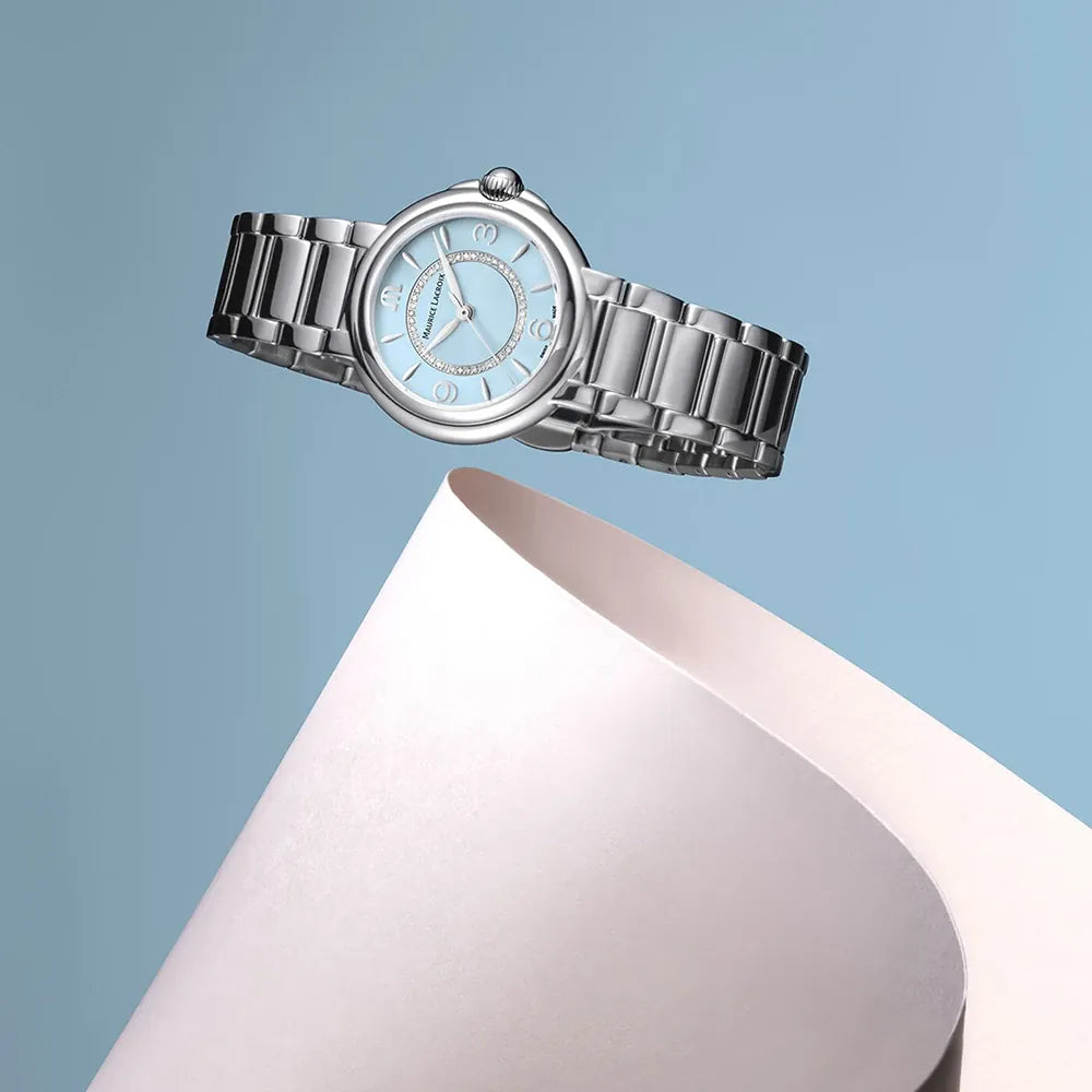 Maurice Lacroix FIABA Date 32mm diamonds special edition FA1104-SS002-E20-1