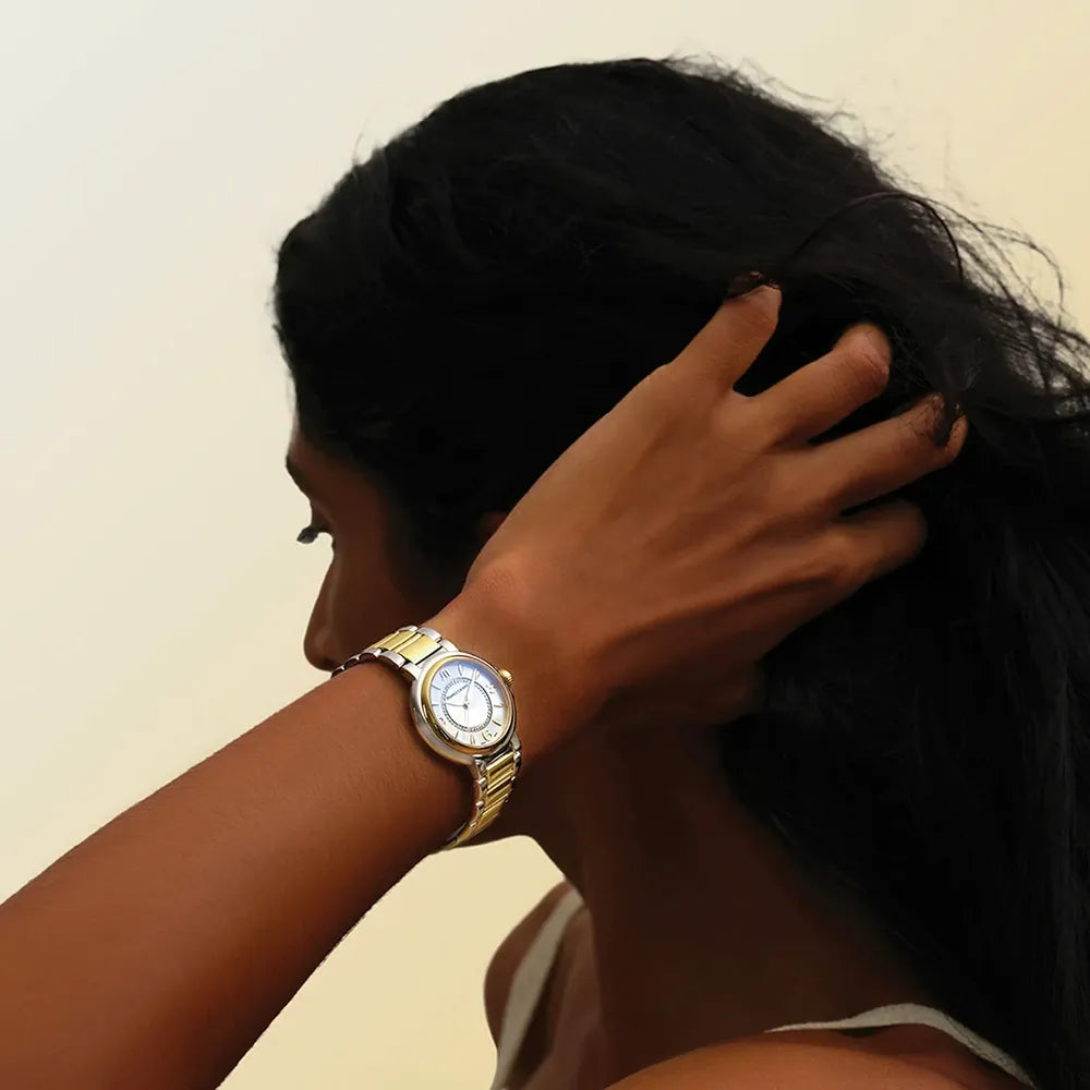 Maurice Lacroix FIABA Date Date 32mm 46 Diamonds FA1104-SSY13-B20-1