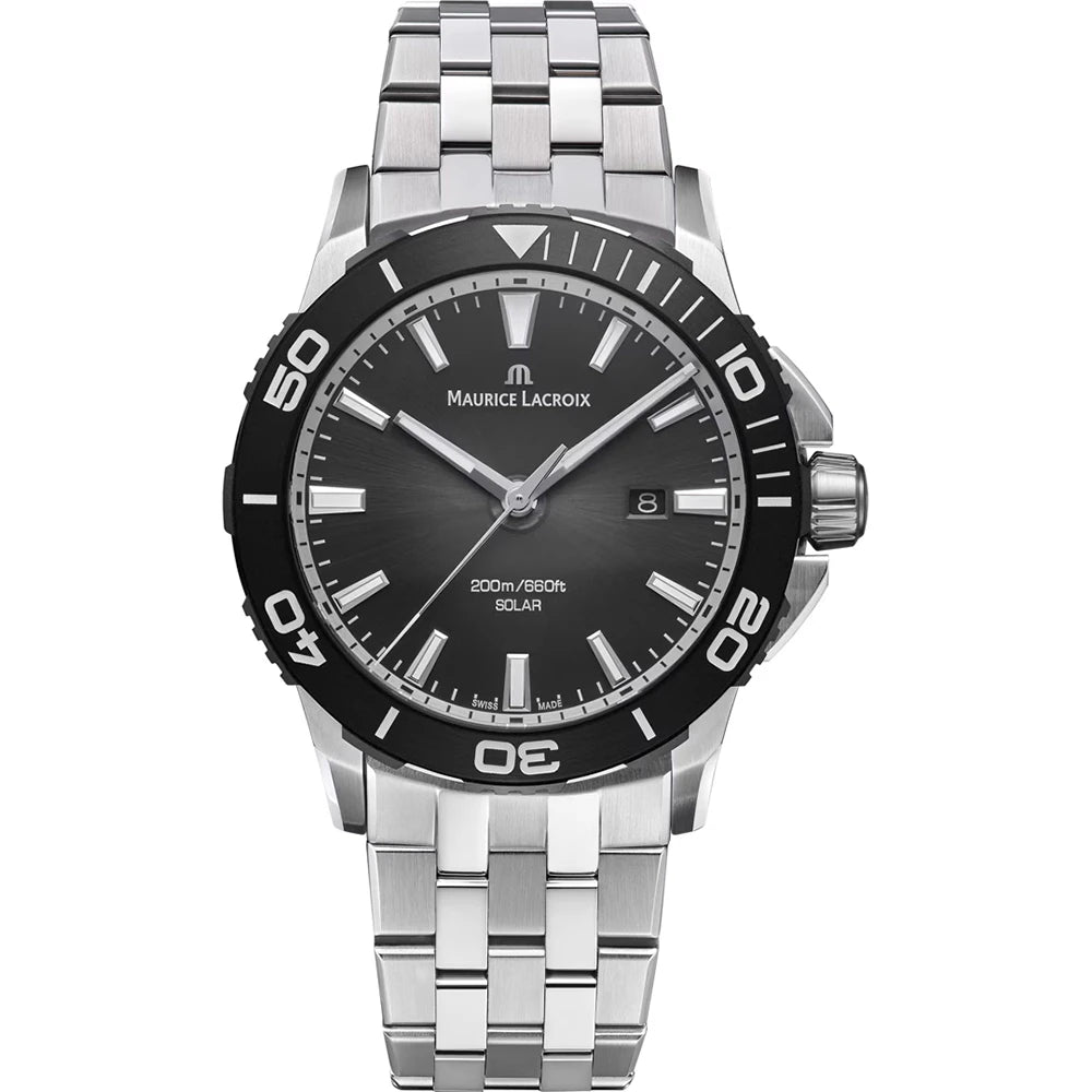 MAURICE LACROIX PONTOS S DIVER SOLAR DATE 42MM PT1008-SSL22-330-1