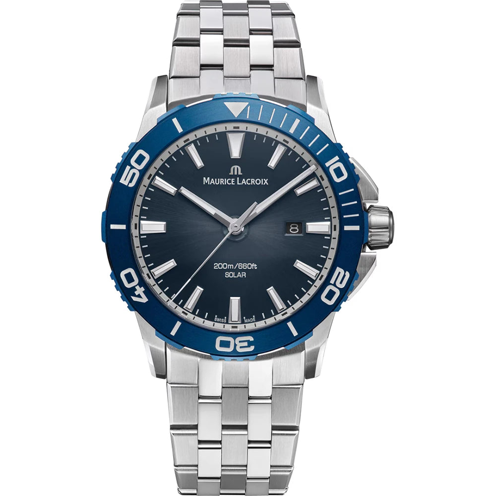MAURICE LACROIX PONTOS S DIVER SOLAR DATE 42MM PT1008-SSL42-430-1