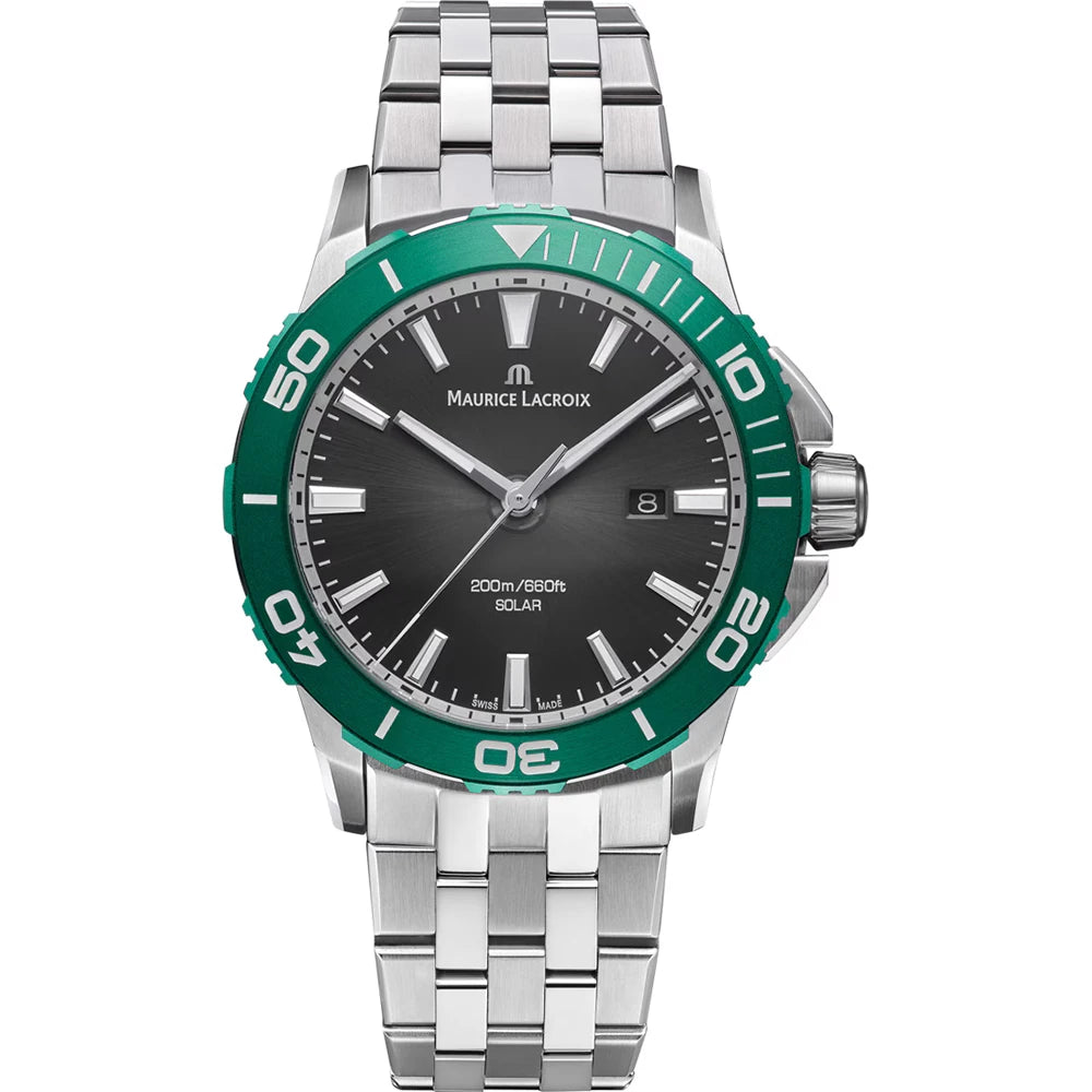 MAURICE LACROIX PONTOS S DIVER SOLAR DATE 42MM PT1008-SSL52-330-1