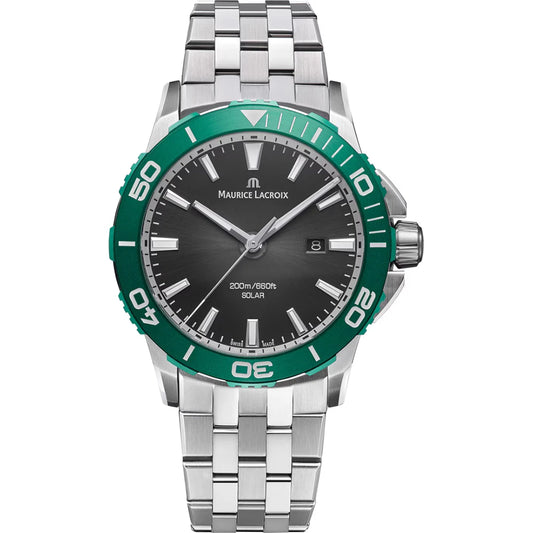 MAURICE LACROIX PONTOS S DIVER SOLAR DATE 42MM PT1008-SSL52-330-1