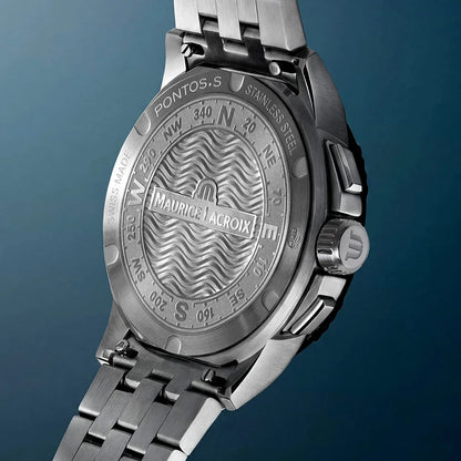 MAURICE LACROIX PONTOS S DIVER SOLAR DATE 42MM PT1008-SSL52-330-1
