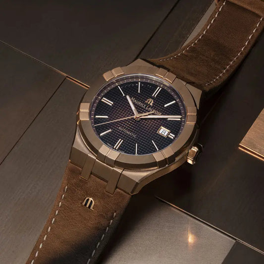 MAURICE LACROIX AIKON AUTOMATIC DATE 42MM BRONZE LIMITED EDITION 888PCS
AI6008-BRZ01-730-3
