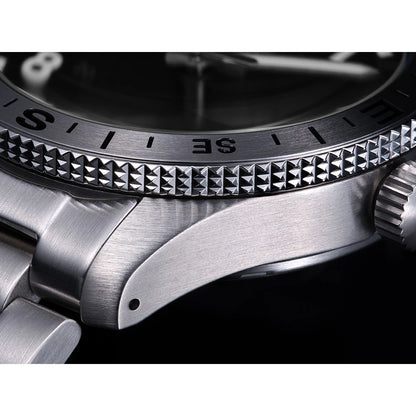 Seiko 5 Sports HDB006K1 horloge Arabische cijfers zwart