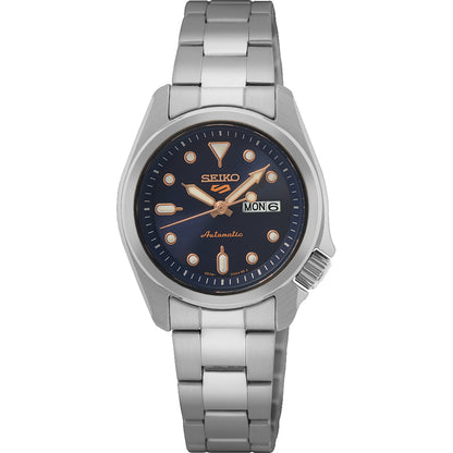 Seiko 5 Sports SRE003K1 dameshorloge automatic blauw 28mm