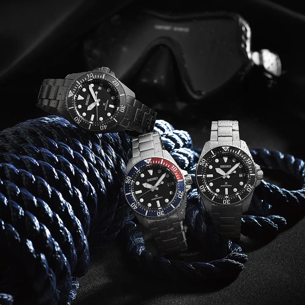 Seiko Prospex horloge SNE595P1 PEPSI samurai heren solar diver