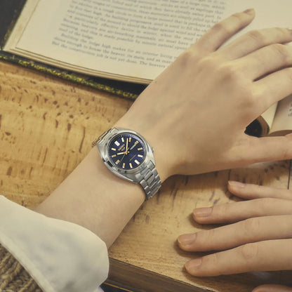 Seiko 5 Sports SRE021K1 dameshorloge automatic blauw 32mm