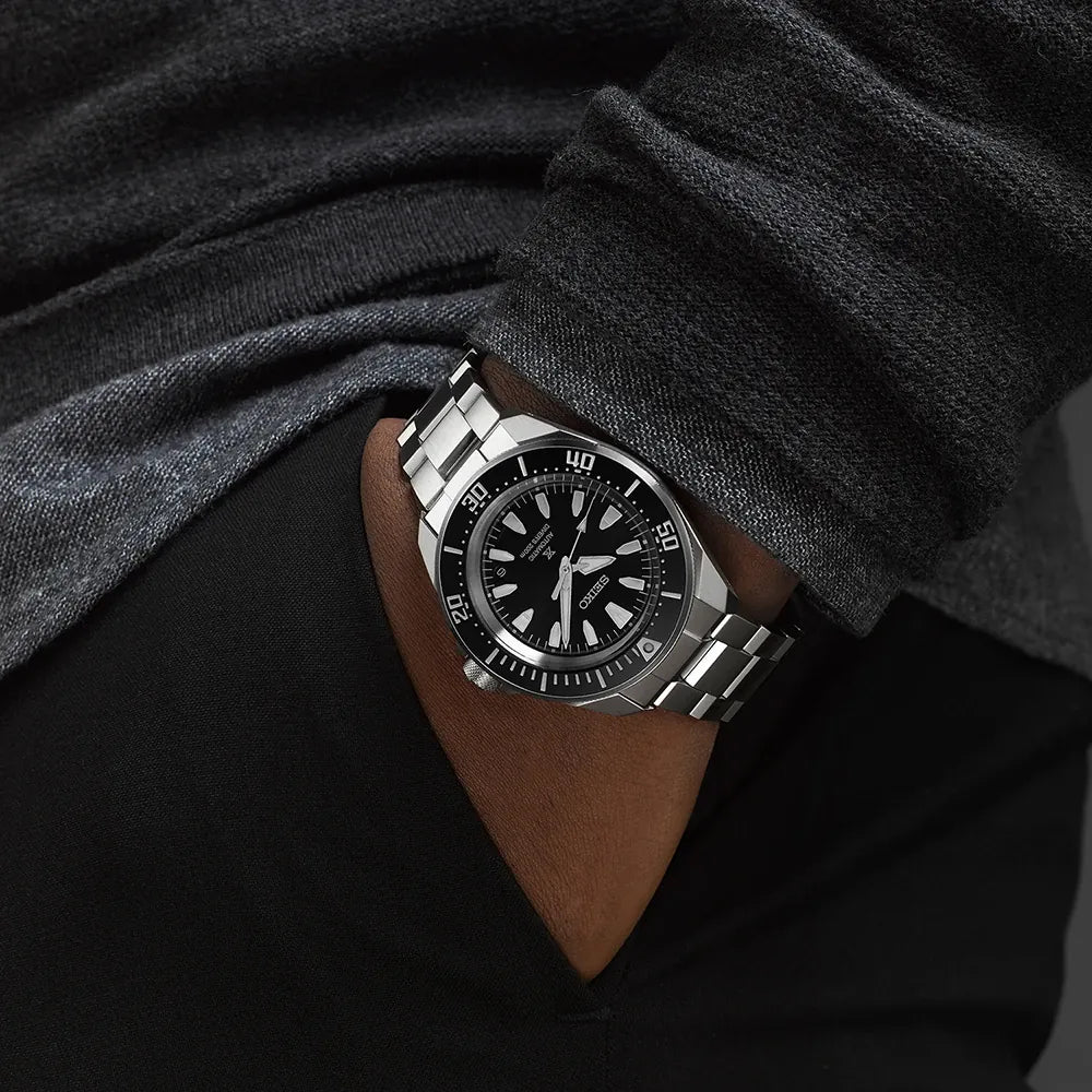 Seiko Prospex automatisch horloge SRPL13K1 Diver heren zwart