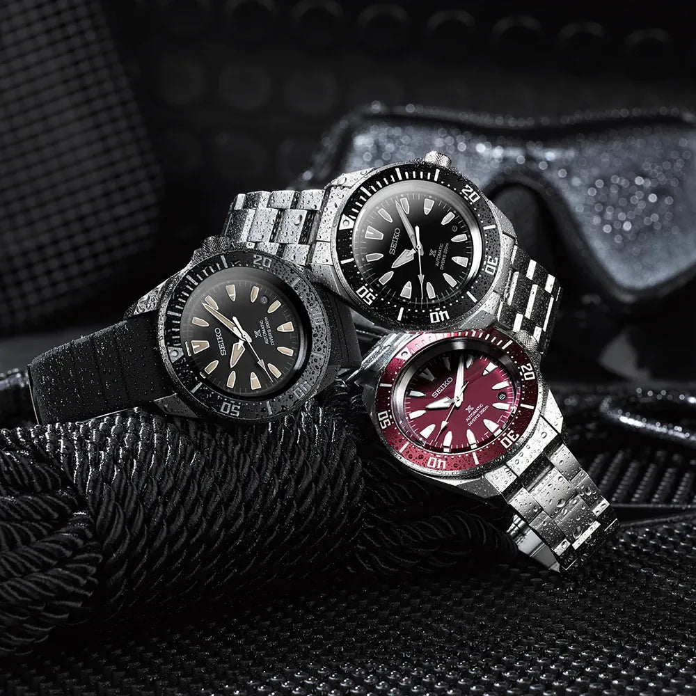 Seiko Prospex automatisch horloge SRPL13K1 Diver heren zwart