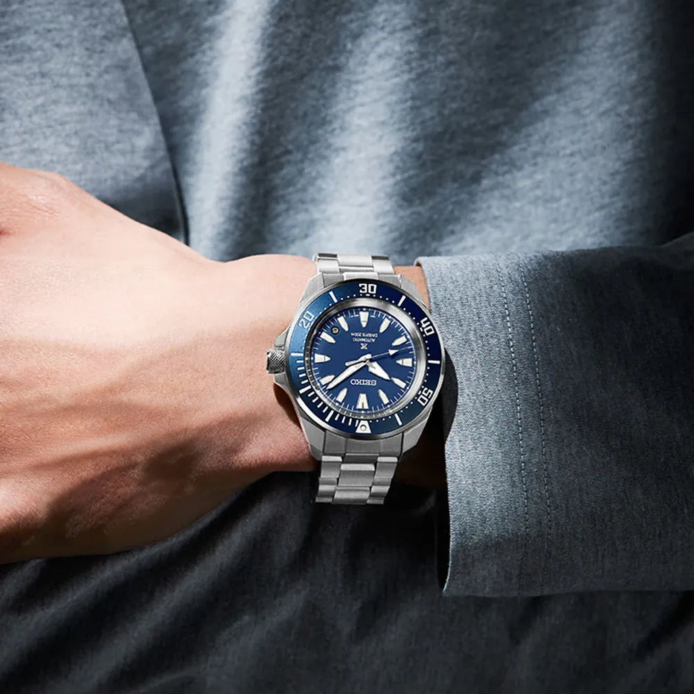 Seiko Prospex automatisch horloge SRPL51K1 Diver heren blauw