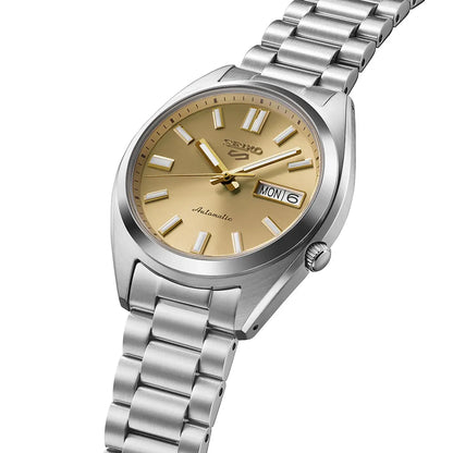 Seiko 5 Sports SRPL59K1 SNXS Series ‘Gold Cufflinks’ Horloge