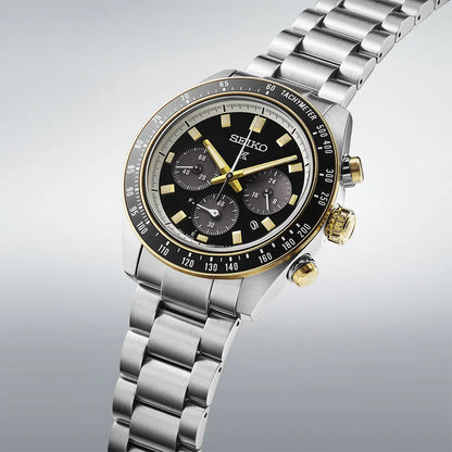Seiko Prospex horloge SSC941P1 speedtimer heren chrono zwart gold