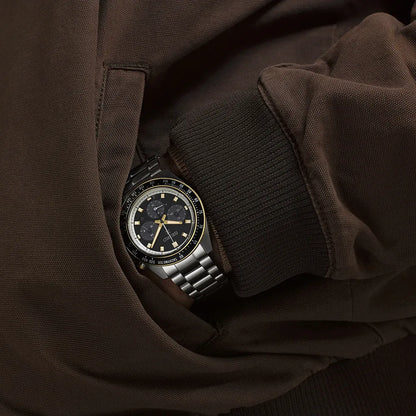 Seiko Prospex horloge SSC941P1 speedtimer heren chrono zwart gold