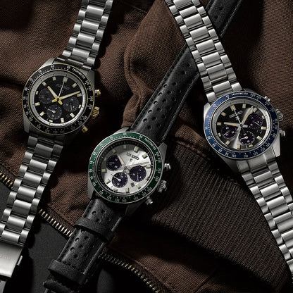 Seiko Prospex horloge SSC941P1 speedtimer heren chrono zwart gold