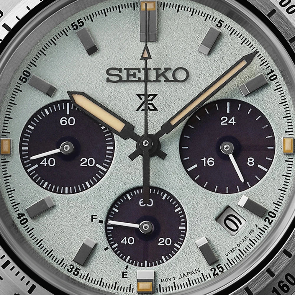 Seiko Prospex horloge SSC965P1 Speedtimer heren chrono groene panda