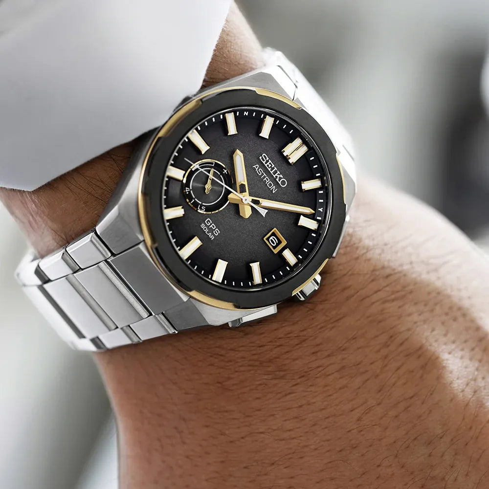 Seiko Astron SSJ026J1 titanium Heren Horloge